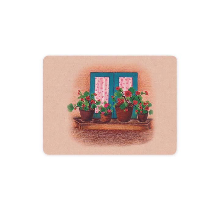 ماوس پد ترمه طراحان ایده مدل شمعدونی کد trm094